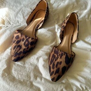 A NEW DAY Leopard Print Women's Flats Size 7.5